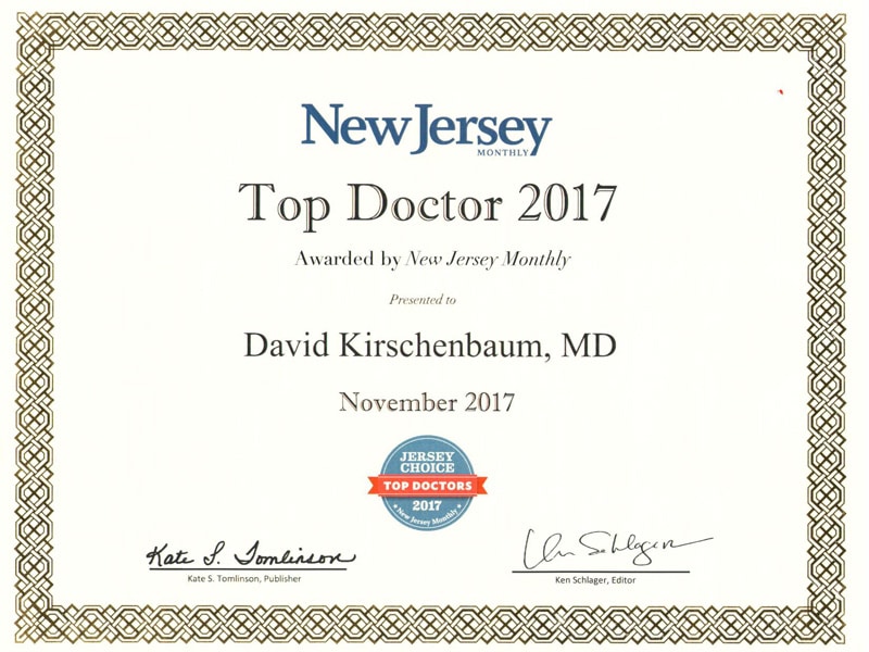 1763656998 DK Top Doctor 2017 1 David Kirschenbaum, MD