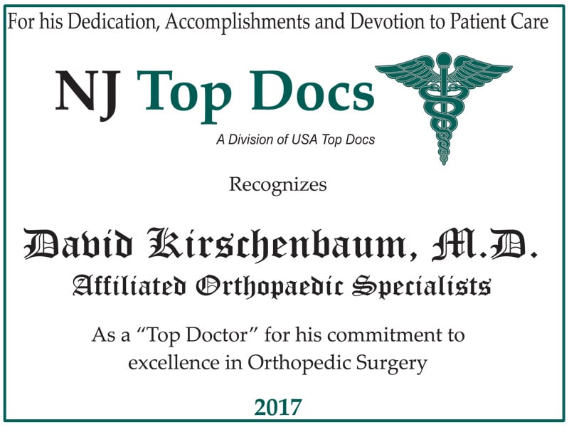 1763657006 DK NJ Top Doc 2017 1 David Kirschenbaum, MD